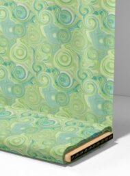 Swirl abstract style with green,blue colors - Image 4