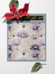 Bloom flower style with purple,yellow colors - Image 6