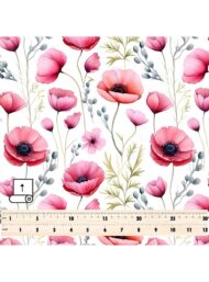 Petal flower style with pink,green colors - Image 5