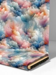 Cloud abstract style with pink,blue colors - Image 4