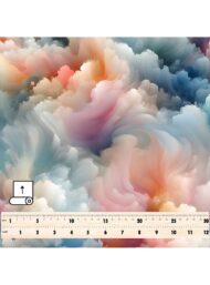 Cloud abstract style with pink,blue colors - Image 5