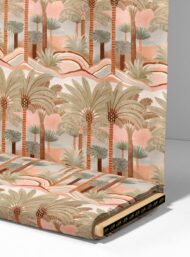 Palm nature style with brown,green colors - Image 4