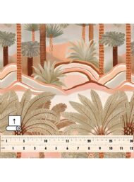 Palm nature style with brown,green colors - Image 5