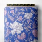 Petal flower style with blue,pink colors