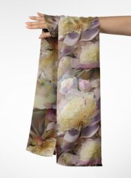 Bloom flower style with pink,white colors - Image 3