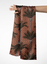 Palm nature style with brown,green colors - Image 3