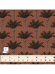 Palm nature style with brown,green colors - Image 5