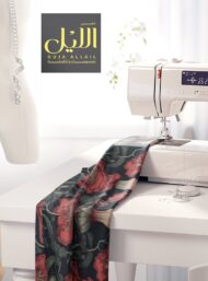 Petal flower style with red,green colors - Image 7