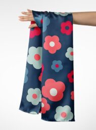 Petal flower style with pink,blue colors - Image 3