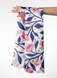 Petal flower style with pink,green colors - Image 3