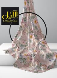 Petal flower style with pink,green colors - Image 2