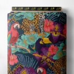 Parrot nature style with green,red colors