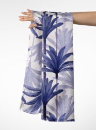 Palm nature style with blue, white colors - Image 3