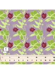 Leaf flower style with green,red colors - Image 5