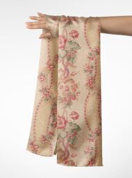 Rose flower style with pink, green colors - Image 3