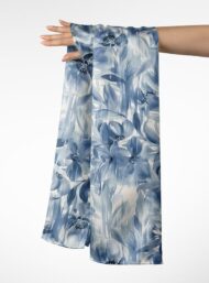 Petal flower style with blue colors - Image 3