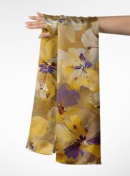 Petal flower style with yellow,purple colors - Image 3