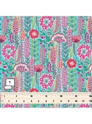 Leaf flower style with pink,green colors - Image 5