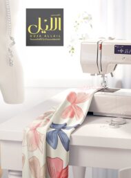 Bow flower style with pink,blue colors - Image 7