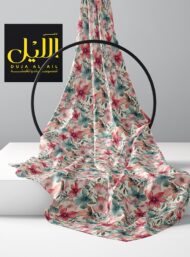 Bloom flower style with pink,green colors - Image 2