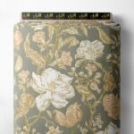 Bloom flower style with white,brown colors