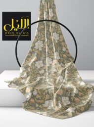 Bloom flower style with white,brown colors - Image 2