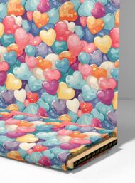 Heart mixed style with pink,blue colors - Image 4