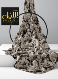 Petal flower style with black,brown colors - Image 2