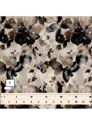 Petal flower style with black,brown colors - Image 5