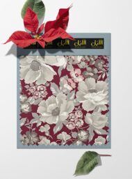 Bloom flower style with red,grey colors - Image 6