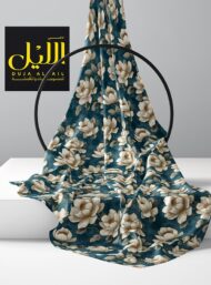 Petal flower style with white,green colors - Image 2