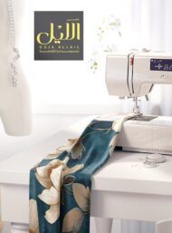 Petal flower style with white,green colors - Image 7