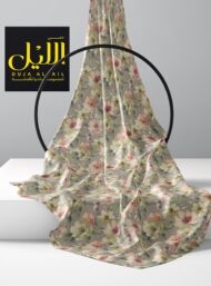 Petal flower style with pink,green colors - Image 2