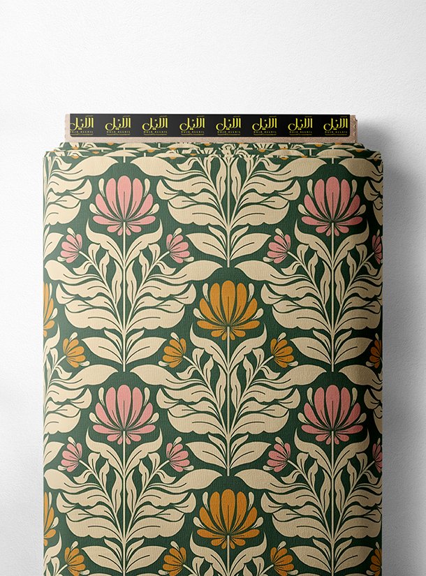 LAI01-2344_1.jpg Bloom flower style with green,pink colors - Image 1