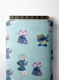 Character mixed style with blue, white colors