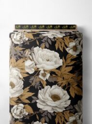 Petal flower style with white,yellow colors