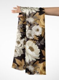 Petal flower style with white,yellow colors - Image 3