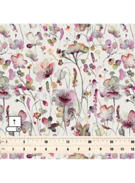 Bloom flower style with pink,green colors - Image 5