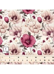 Bloom flower style with pink,white colors - Image 5