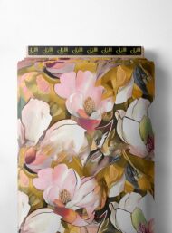 Petal flower style with pink,white colors