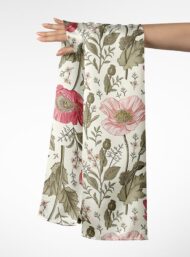 Petal flower style with pink,green colors - Image 3