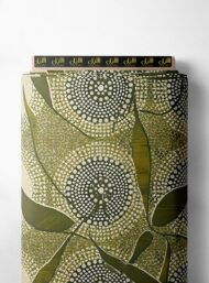 Leaf nature style with green,black colors