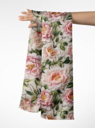 Petal flower style with pink,green colors - Image 3