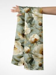 Bloom flower style with white,yellow colors - Image 3