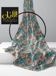 Petal flower style with pink,green colors - Image 2