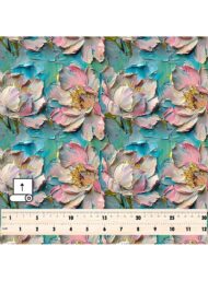 Petal flower style with pink,green colors - Image 5