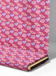 Rose flower style with pink,blue colors - Image 4