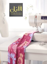 Rose flower style with pink,blue colors - Image 7