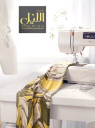 Petal flower style with white,green colors - Image 7