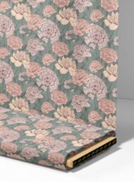 Bloom flower style with pink,green colors - Image 4